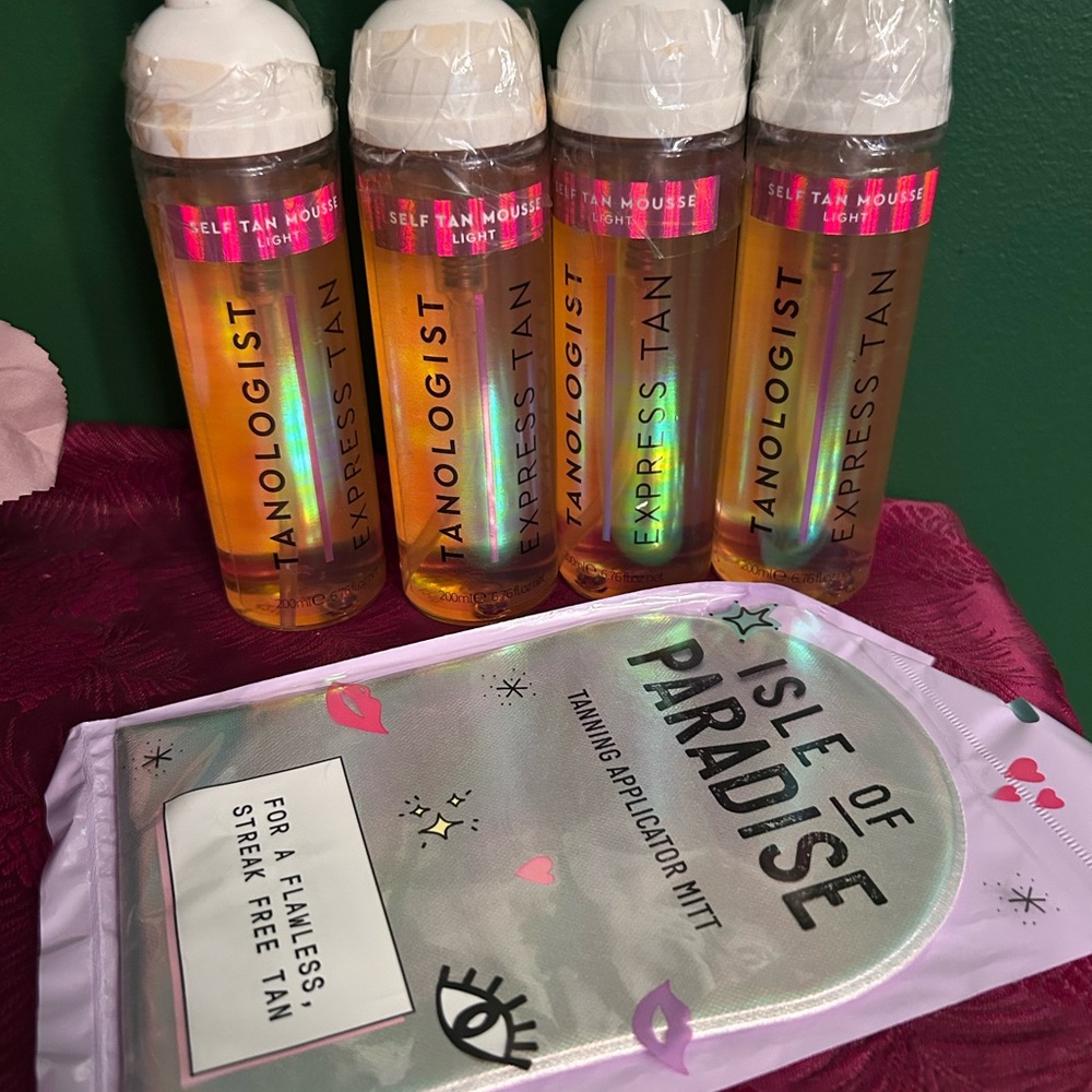 Express Tan Self Tan Mousse - Light 4 pack